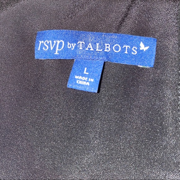 TALBOTS EMBELLISHED POLKA-DOT TOP - Picture 4 of 6